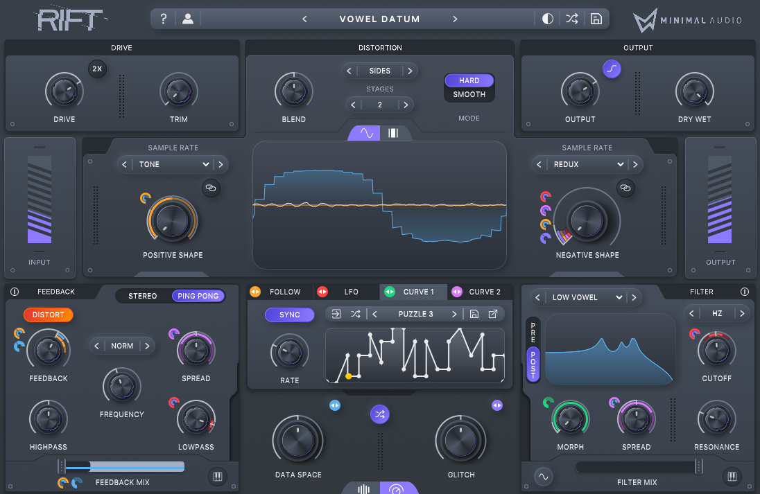Minimal Audio Rift 2